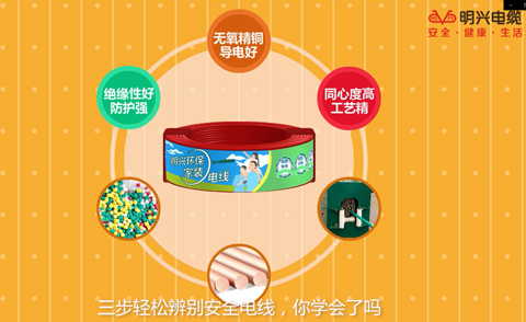 安全用電，選明興電纜