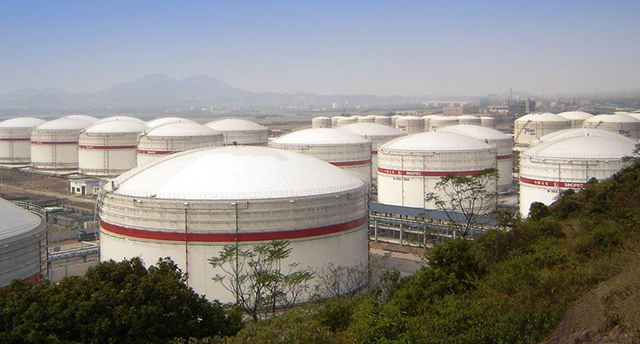 中石化廣東石油小虎島成品油儲備庫工程